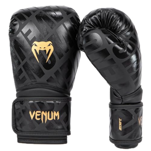 Venum Contender 1.5 XT Guantes de Boxeo - Negro/Oro -...