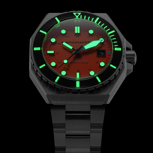 Image of Spinnaker Men's 44mm Dumas Automatic Watch with Solid Stainless Steel Bracelet SP-5081