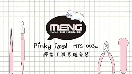 Meng Basic Hobby Tool Set, Pink - Model Building Tools # MTS-003a