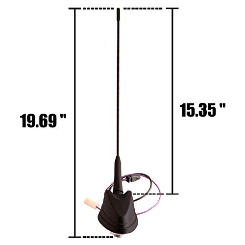 Antena de radio A9068200475 para techo de coche compatible con Sprinter W906 4