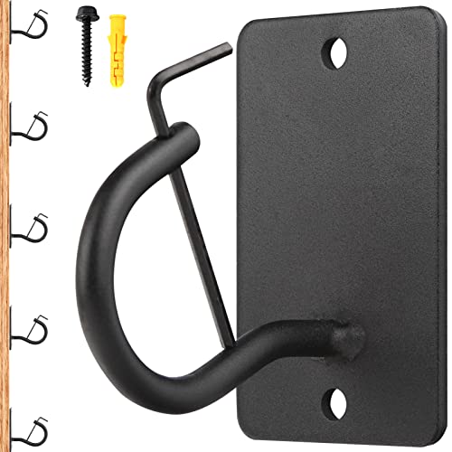 Wekboss 3er-Pack Wandanker für Trainingsband, Widerstandsbandanker, Befestigungshaken, Strapazierfähiges Fitnessstudio-Aufbewahrungsregal für Übungstraining, Dehnungsstärke Cover