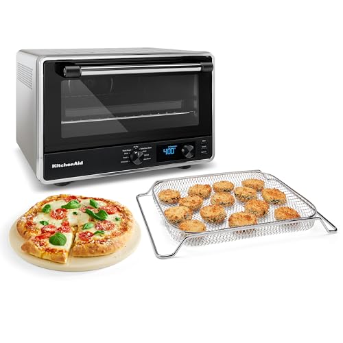 KitchenAid Digital Countertop Oven with Air Fry & Pizza Stone, KCO128CU