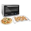 KitchenAid Digital Countertop Oven with Air Fry Pizza Stone KCO128CU Contour Silver