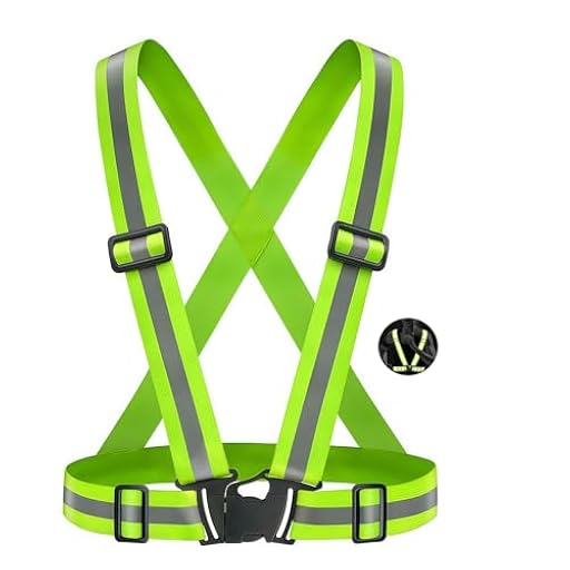 Haoutdory Chaleco Reflectante Alta Visibilidad,Chaleco de Seguridad Ajustable Ligero Arnés Reflectante 360°para Correr,Ciclismo,Jogging,Moto,Adultos y Niños Día y Noche | Ya disponible en tu tienda friki favorita! En mundofriki.es!