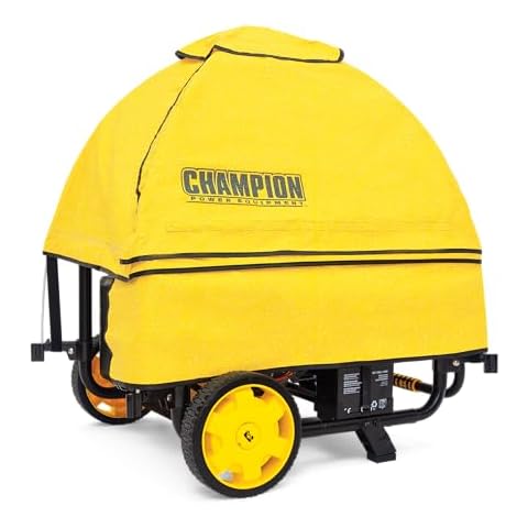 Champion Power Equipment 100376 Storm Shield Severe Weather Portable Generator Cover by GenTent for 4000 to 12,500-Starting Watt Generators Cover