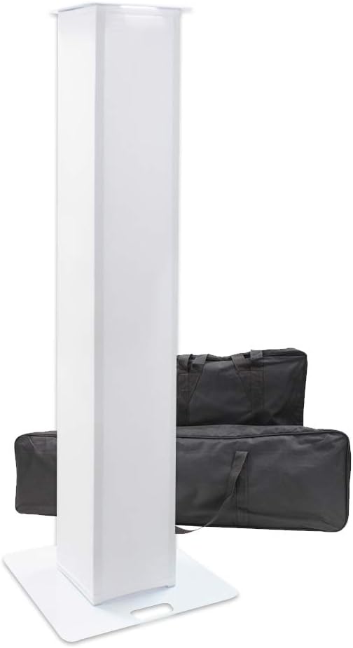 Equinox Pair Moving Head Plinth Podium Kit 1.5M Truss DJ Disco Stand Carry Bags