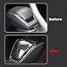 x xotic tech Set Carbon Fiber Style Center Console Gear Shift Box Water Cup Holder Accessories Cover Trim Combo Kit, Compatible with Toyota Rav4 2019 2020 2021 2022 2023 2024 2025