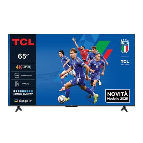 TCL 65P6K TV LED 65 165 cm 4K UHD 3840x2160 HDR10+ Google TV 3xHDMI 2.1 WiFi - vue 5