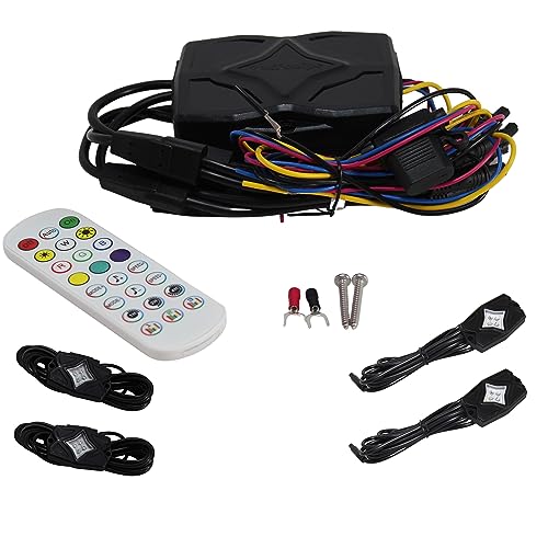 Audiopipe Pipedream Waterproof RGBW LED Rock Light Kit NL-4930UC