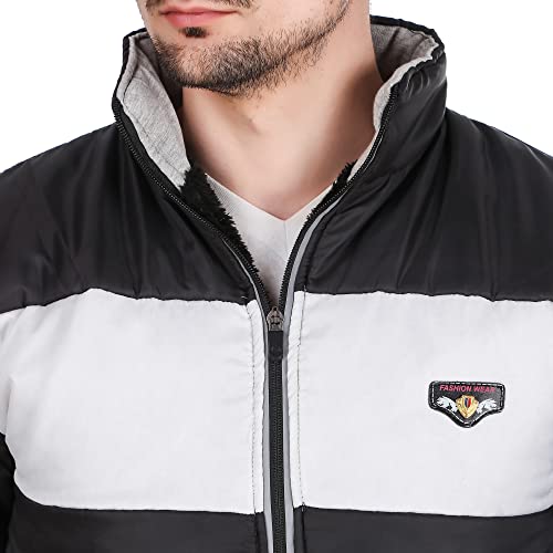 Image of Christy World Men's Regular fit Jacket (FULJJACT 08 BGRN L Green Large)