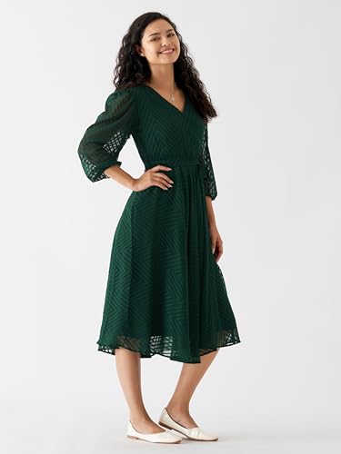 Image of AASK Women Fancy Plain & Solid Designer Dress for Women