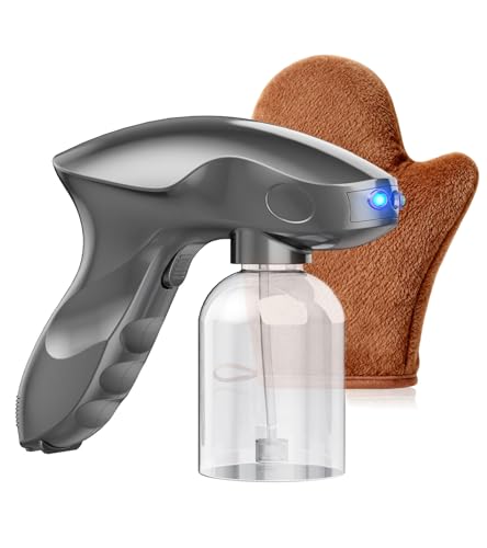Professional Spray Tan Machine Portable & Rechargeable Spray Tan Gun Long Battery Life Even Spraying Lightweight Spray Tan Machine Kit for Indoor and Outdoor Use for Home Salon DIY and Travel