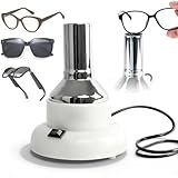 Calentador de marco de gafas con salida de aire de 39 mm, control de temperatura de 80 ℃-110 ℃, ajuste de 2 engranajes para tiendas ópticas, equipo de calefacción de gafas