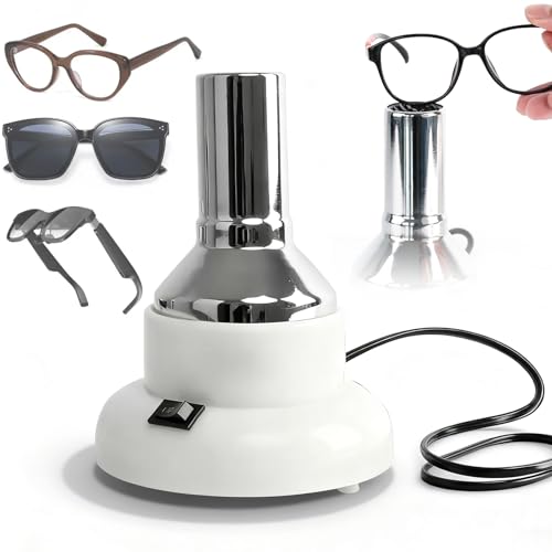 STDZQCWY Eyeglasses Frame Heater, with 39mm Air Outlet, 80℃-110℃ Optical Eyeglass Frame Heater Glasses Heating Equipment, 2-Gear Temperature Adjustment, for Optical Shop