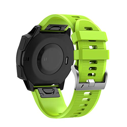 Bracelet silicone agate 26mm pour Garmin Fenix 7X 6X Pro