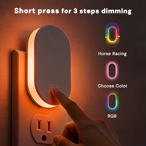 Image of L LOHAS LED Night Lights Plug Into Wall, Night Light, Dusk to Dawn Sensor
