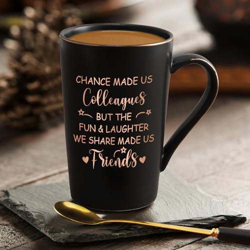 Retirement and Leaving Gifts Coffee Mug for Colleagues - Chance Made Us Colleagues, Thank You, Good Luck, Sorry You're Leaving - 400ml - Image 3