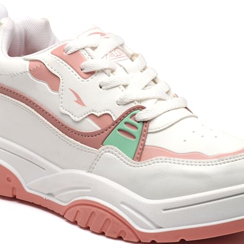 Image of ASIAN Women NANCY-02 Sneakers and Casual wear Shoes with Laces, Lightweight and Comfortable Shoes for Parties, as Well as Gym and Sports for Women & Girls with Stylish Design