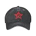 Communist Ussr Hammer Sickle Unisex Adjustable Cowboy Baseball Cap Jogging Washed Denim Hat
