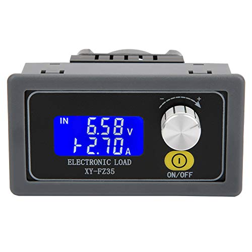 Herramienta de prueba de batería de 5A y 35W con estadísticas y corriente ajustable 6