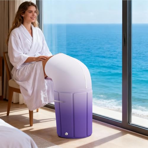 Cubo de masaje para pies con asa y base de estimulación para el baño 8