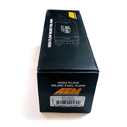 Aem Electron 501009 400Lph Inline High Flow Fuel Pump. #TOP4