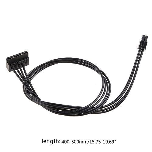 Cable Mini 4 Pin a SATA SSD 35.5 cm para motherboard miniatura 4