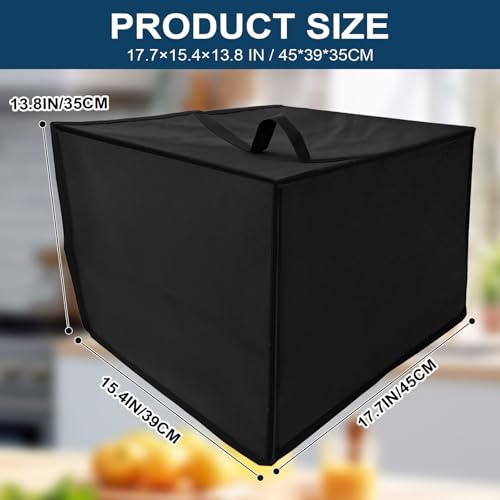 Image of Toaster Oven Air Fryer Cover, 17.7 inchx15.4 inchx13.8 inch,Heat-Resistant Waterproof Dust-proof Kitchen Appliance Covers Compatible For Emeril Lagasse Dual Zone 360 Air Fryer Oven 25 QT