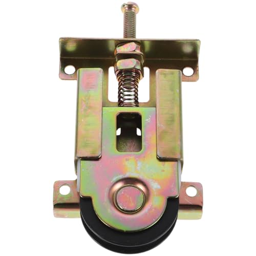 UKCOCO Roulettes Métalliques pour Portes Coulissantes: Roulement à Billes Robuste et Remplacement Facile - Pour Armoires, Dressings, Meubles Coulissants & Portes Miroir