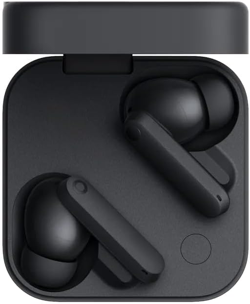 Earbuds Compatible for CMFF by Notthing Buds 2a Truly Wireless Bluetooth in Ear Earbuds with 42 dB ANC, 12.4mm Driver, Dirac-Tuned, Ultra Bass Tech, 35.5 hrs Playback (Black)