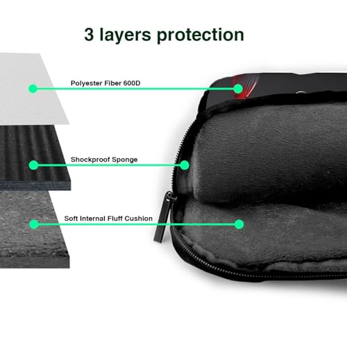 Maletín para laptop KHiry 15.6 pulgadas negro miniatura 6