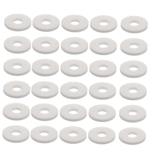 Yardwe 30Pcs Skid Silicone Guitar Strap Locks Durable Non Drop Blocks for Acoustic and Electric Guitars for Secure Strap Attachment