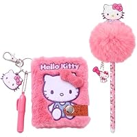 Hello Kitty Juego de Papelería para Niñas, Incluye Mini Cuaderno