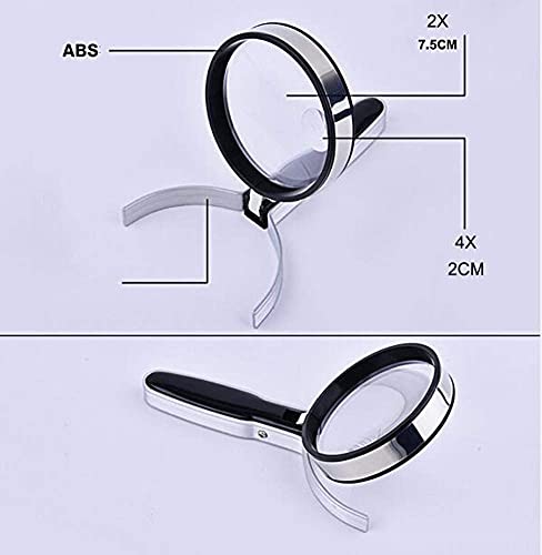 Loupe de lecture 75mm pour décoder les cartes et les petits textes - 5