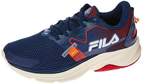 Tênis Racer Motion, Fila, Masculino, Marinho/Vermelho/Prata, 41