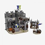 BlueBrixx Pro 108897 – Festung Rabenstein: Waffenschmied aus Klemmbausteinen mit 532 Bauelementen