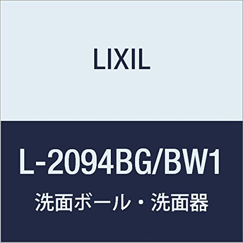 LIXIL(リクシル) INAX 普通洗面器 ピュアホワイト L-2094BG/BW1