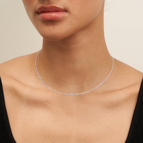 Image of Freekiss Layered Necklace Set for Women Stackable | Herringbone Snake Cuban Rope Chain, Dainty Choker, Layered Stackable, Non Tarnish, Hypoallergenic, Adjustable 14-18.5 inch