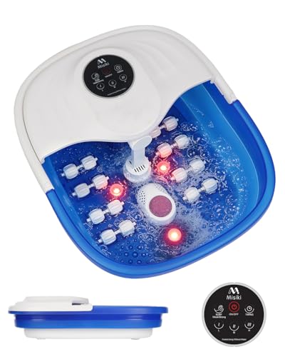 Misiki Collapsible Foot Spa with 16 Rollers