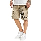 YAKUZA KNUCKLE SKULL Cargoshorts für Herren