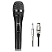 Mugig Vocal Dynamic Microphone with 20Ft XLR Cable, Cardioid Unidirectional Gold Plated Mic Head, for Performance, Stage, Karaoke, Public Speaking, Recording, Speech, Wedding, Indoor Outdoor Activity