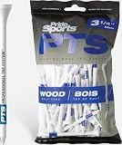Pride PTS Unisex Golf Tees, Tees de Golf, Bolsa de 75 Tees