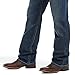 Ariat Men's M4 Low Rise Stretch Adkins Boot Cut Jean, Turnout, 40W x 32L