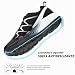 Imagen de Hitmars Zapatillas Running Hombre Deportivas Mujer Correr Zapatillas Trail Running Shoes Zapatos Deporte Sneakers Fitness Trekking Negro Blanco EU 42