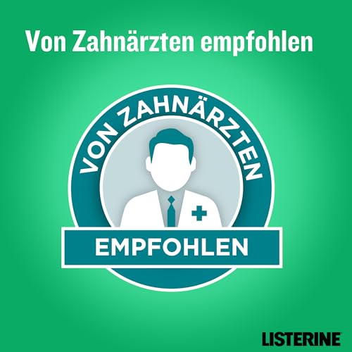 LISTERINE Total Care Zahnfleisch-Schutz 1000 ml, schützende Mundspülung gegen Zahnfleischprobleme mit 6 in 1 Wirkung, antibakterielles Mundwasser stärkt die Zähne, bis zu 24h frischer Atem