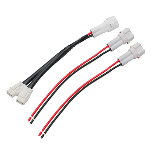 YANTUME Motorcycle Power Outlet Splitter Kit for Yamaha Tenere 700 Super Tenere Conector USB Charger Cable Set with Port Splitter Kit