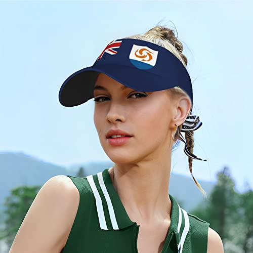 Image of Cute Funny Flag Hat Women Men Adjustable Flag Sport Sun Visor Hat Summer Fashion Sun Cap Beach Flag Hat