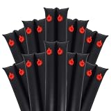Pool Water Bags, 8ft Double Chamber Water Tubes Pool Cover Weights, 10 Pack