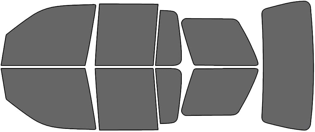Rvinyl Window Tint Kit Compatible with Ford Explorer 2006-2010 - Complete Precut Kit - 35%