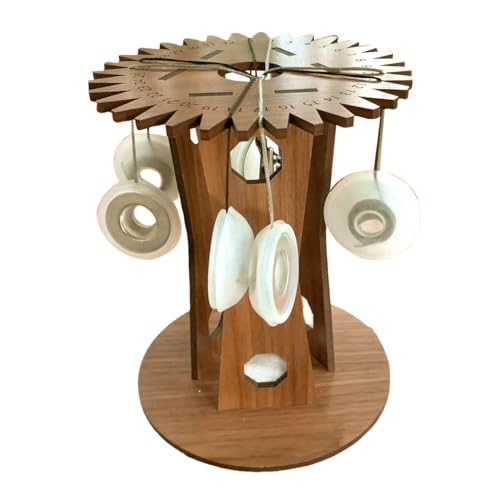 Disco de tejer Kumihimo de madera con 32 ranuras para crear pulseras y trenzados